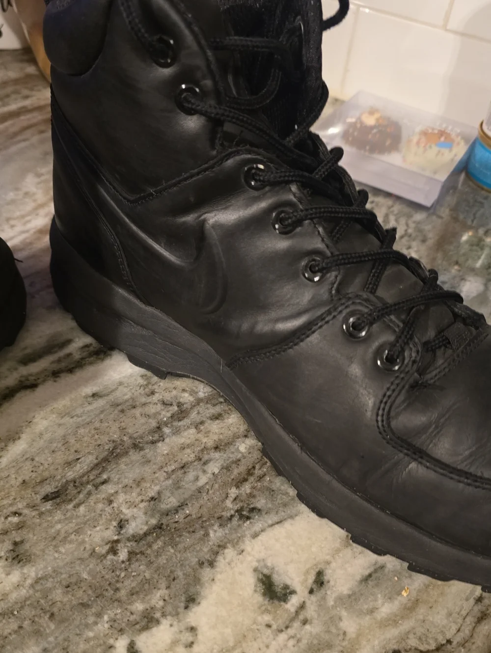 Mens Nike Manoa Leather Boots